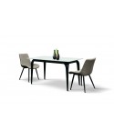 TAVOLO FISSO 140*80 PIANO OPACO CERAMICA