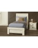 Letto singolo testata legno (Rete 90x195)