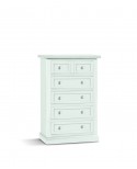 SETTIMANALE 6 CASSETTI 63X37X98H MOD.bianco