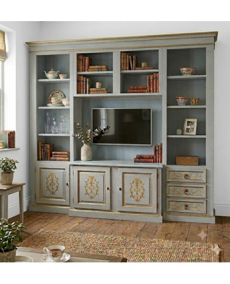 parete legno massello vari colori  L.250 H.225 P.53