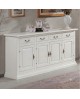 CREDENZA 4 ANTE LEGNO MASSELLO L 201