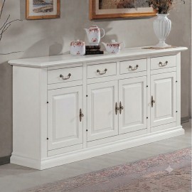 CREDENZA 4 ANTE LEGNO MASSELLO L 201