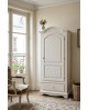 MOBILE CABINET 1 DOOR 1 DRAWER MATT WHITE MATT