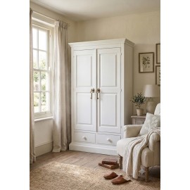 MOBILE CABINET 2 DOORS 2 DRAWERS LACQUERED MATT WHITE