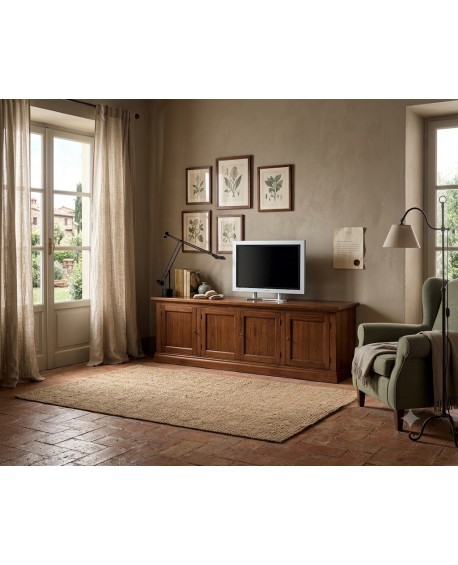 PORTA TV IN LEGNO MASSELLO VARI COLORI
