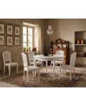 TAVOLO OVALE BIANCO 120 - 1 ALL.CM.40
