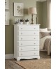 WEEKLY CHEST LACQUERED MATT WHITE x bedroom - kitchen - bathroom