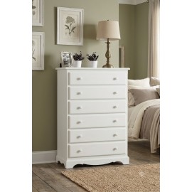 WEEKLY CHEST LACQUERED MATT WHITE x bedroom - kitchen - bathroom