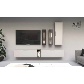 Parete giorno porta tv moderno