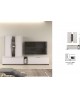 Parete giorno porta tv moderno