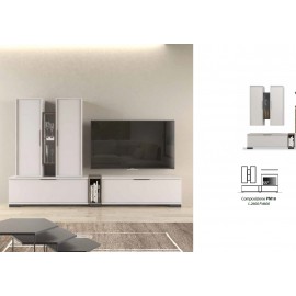 Parete giorno porta tv moderno