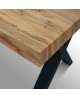 TAVOLO 120x80 H 76 5 ALL.40 BASE NERA