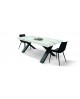 TAVOLO FINITURA MARMO 160x90 H 76 2 ALL.