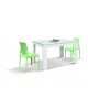 TAVOLO NOBILITATO 140X90 2 ALL CM 40