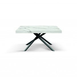 TAVOLO 160x90 2 ALL.40 BASE NERA