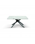 TAVOLO 160x90 2 ALL.40 BASE NERA