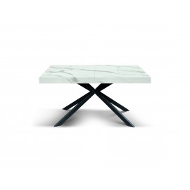TAVOLO 160x90 2 ALL.40 BASE NERA