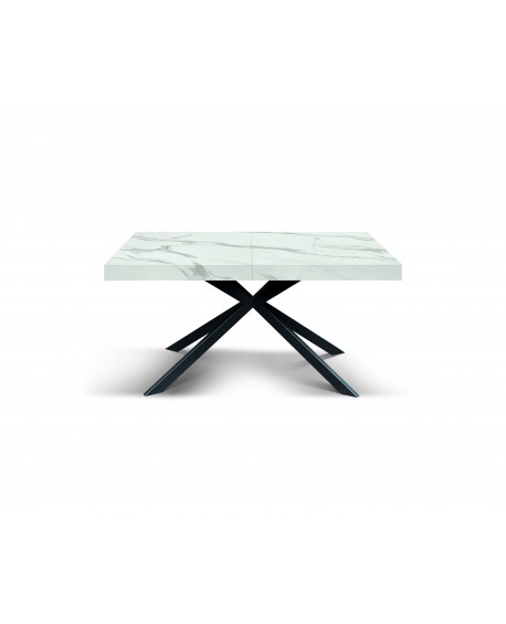 TAVOLO 160x90 2 ALL.40 BASE NERA
