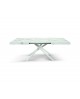 TAVOLO 160x90 2 ALL.40 BASE BIANCA