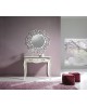 WOODEN CONSOLE TABLE GLOSS WHITE WOOD