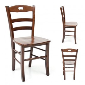 SEDIA LEGNO SEDUTA MASSELLO PROVENZALE - PER CUCINA SALA - SUPER PREZZO