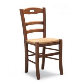 SEDIA LEGNO SEDUTA PAGLIA PROVENZALE - PER CUCINA SALA - SUPER PREZZO