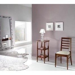 TAVOLO SALOTTO ETAJERE LEGNO MASSELLO IN LEGNO VARI COLORI