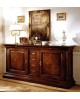Küchenschrank STYLE BASSANO EINGELEGT MASSIVHOLZ HOLZ L 227 P 55 H 110