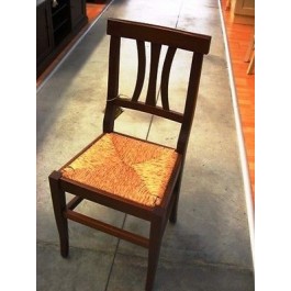 BELLISSIMA SEDIA 3 STECCHE SEDUTA PAGLIA