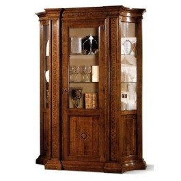 CABINET STYLE VITRINE BASSANO INCRUSTE FAÇONNES