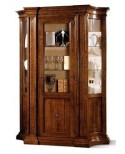 CABINET STYLE VITRINE BASSANO INCRUSTE FAÇONNES