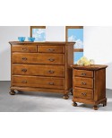 COMODINO WALNUT POOR ART X SUPER PRICE BEDROOM
